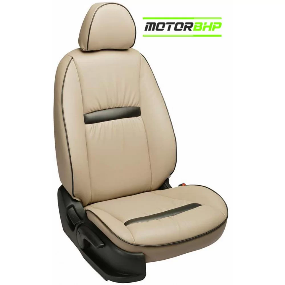 Buy Motorbhp Nappa Leatherette Seat Covers Custom Fit Beige